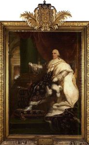 Portrait En Habit Du Sacre Du Roi Louis Xviii by Francois Pascal Simon Gerard