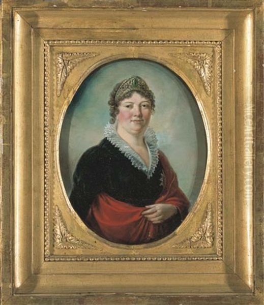 Portrait D'une Femme A La Tiare - view 1