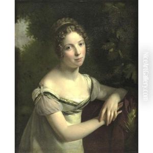 Portrait Of A Lady by Francois Pascal Simon Gerard
