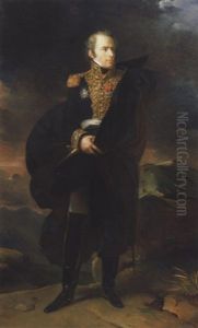 Portrait De Maximilien-sebastien Foy by Francois Pascal Simon Gerard