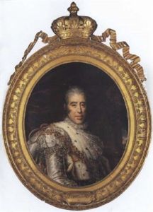 Portrait Du Roi Charles X