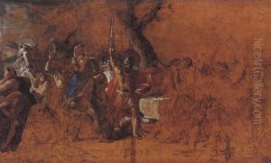 Scene De L'histoire Romaine by Francois Pascal Simon Gerard