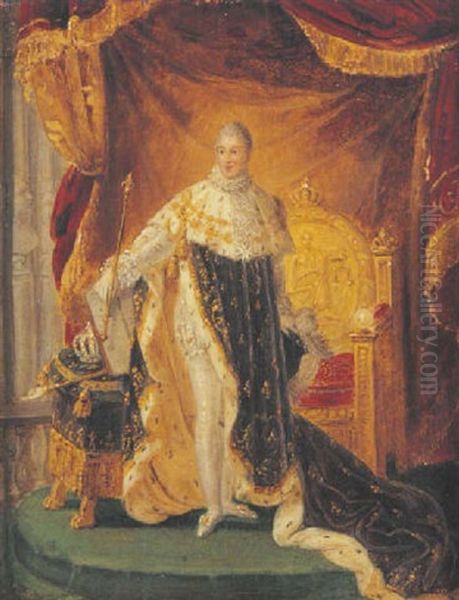 Charles X En Costume De Sacre - view 1