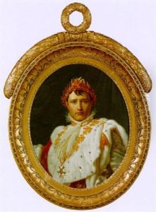 Portrait Napoleons I. Im Kronungsornat by Francois Pascal Simon Gerard