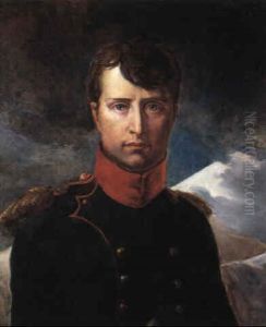 Portrait Of Bonaparte by Francois Pascal Simon Gerard