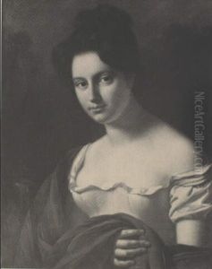 Portrait De Jeune Femme by Francois Pascal Simon Gerard