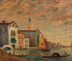 Scene De Venise by Henry Gerard