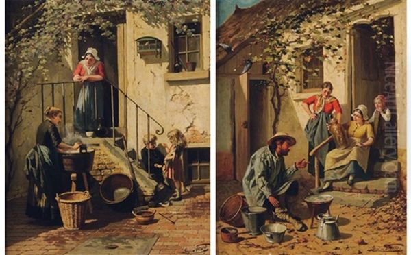 La Lavandiere (+ L'etaimier; 2 Works) - view 1