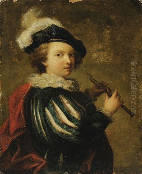 Flute Player - view 1