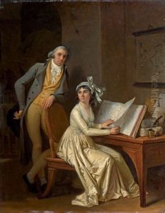 Portrait D'un Couple Dit by Marguerite Gerard