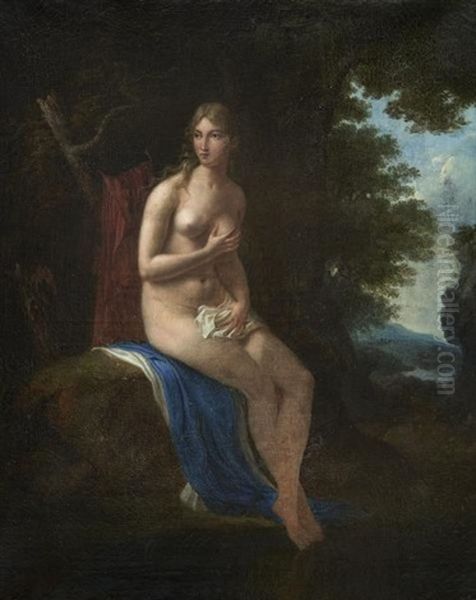 Baigneuse Dans Un Sous-bois - view 1