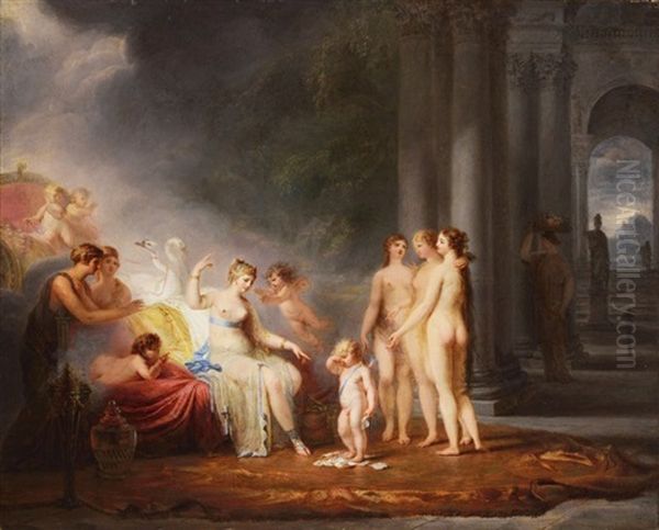 Venus Admonishing Cupid - view 1