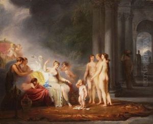 Venus Admonishing Cupid by Marguerite Gerard