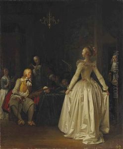 La Lecon De Danse by Marguerite Gerard