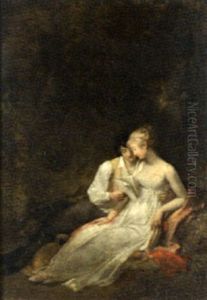 Couple Lisant Une Lettre by Marguerite Gerard