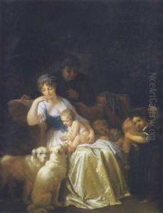 Une Famille Dans Son Jardin Une Famille Dans Son Jardin