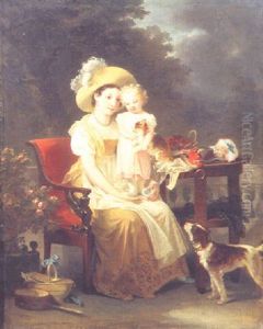 La Jeune Mere by Marguerite Gerard