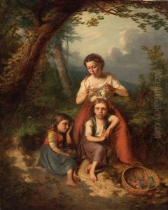Der Blumenkranz by Theodore Gerard