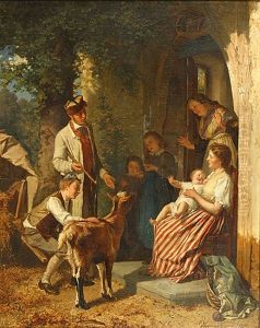 Familietafereel by Theodore Gerard