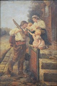 La Famille by Theodore Gerard