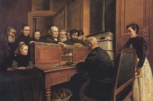 Le Bureau Des Indigents by Theodore Gerard
