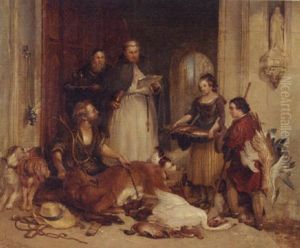 Blessing The Spoils Of The Hunt by Theodore Gerard