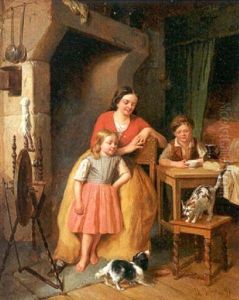Beim Fruhstuck by Theodore Gerard