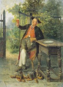 De Verpozing by Theodore Gerard