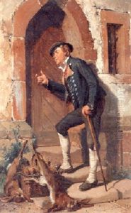 The Huntsman's Return by Theodore Gerard