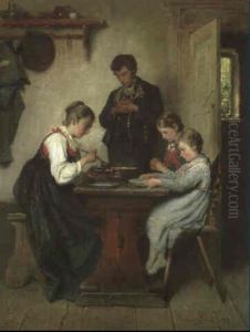 Das Mittagsgebet by Theodore Gerard