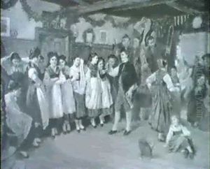 Hochzeit Auf Dem Land In Tracht by Theodore Gerard