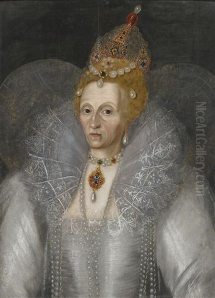 Portrait Of Queen Elizabeth I (1533-1603) - view 1