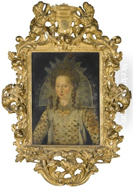 Portrait Of A Lady, Said To Be Lady Arabella Stuart - view 1