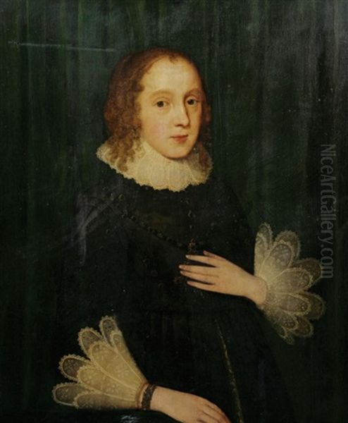 Portrait Of Mary (sidney) Herbert, Countess Of Pembroke (1561-1621) - view 1