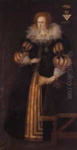 Portrait Of A Lady, A Member Of The Spiering Family Of Baden And Bavaria