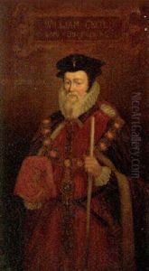 Portrait Of William Cecil, 1st Baron Burghley, As Lord High Treasurer by Marcus Gerards the Younger
