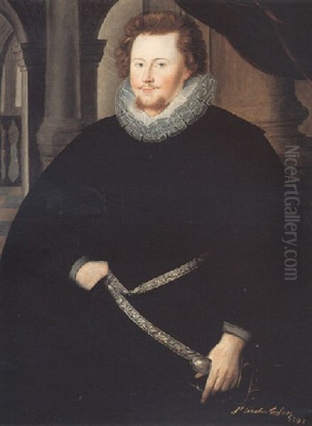 Portrait Of Sir Jonathan Trelawney - view 1