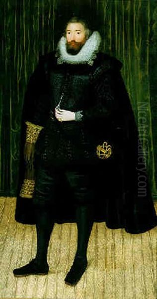 Portrait Of Sir Christopher Hoddesdon - view 1
