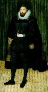 Portrait Of Sir Christopher Hoddesdon Portrait Of Sir Christopher Hoddesdon