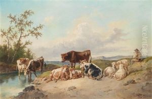 Auf Der Weide by August Gerasch