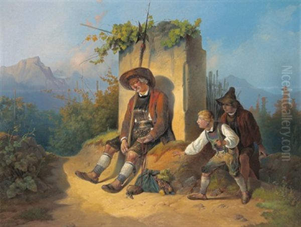 Rast Im Weingarten - view 1