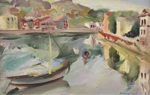 Boat In Port by Abel Gerbaud