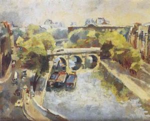 La Seine A Paris, Le Louvre