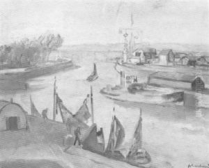 Honfleur by Abel Gerbaud