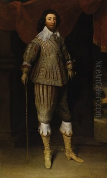 Portrait Of William Fielding, 1st Earl Of Denbigh (+ Portrait Of Susan Villiers, 1st Countess Of Denbigh; 2 Works) - view 1