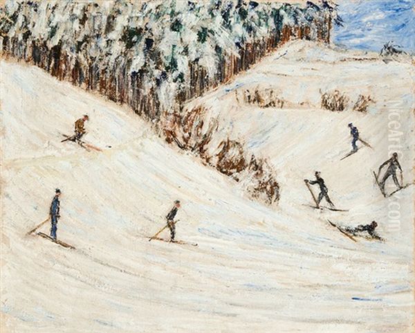 Skifahrer - view 1