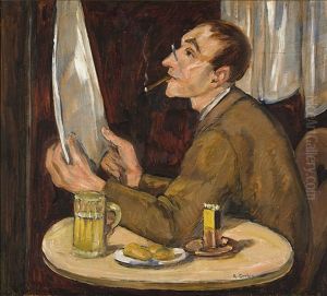 Am Biertisch by Alexander Gerbig