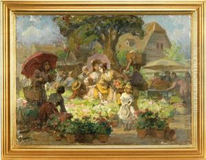 Budapest Viragpiac" (blumenmarkt)