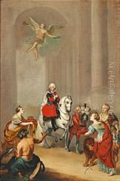 Frederik V Celebrated As The King Of Denmark And Norway - view 1
