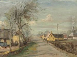 Dorfstrase Bei Soest by Ida Gerhardi